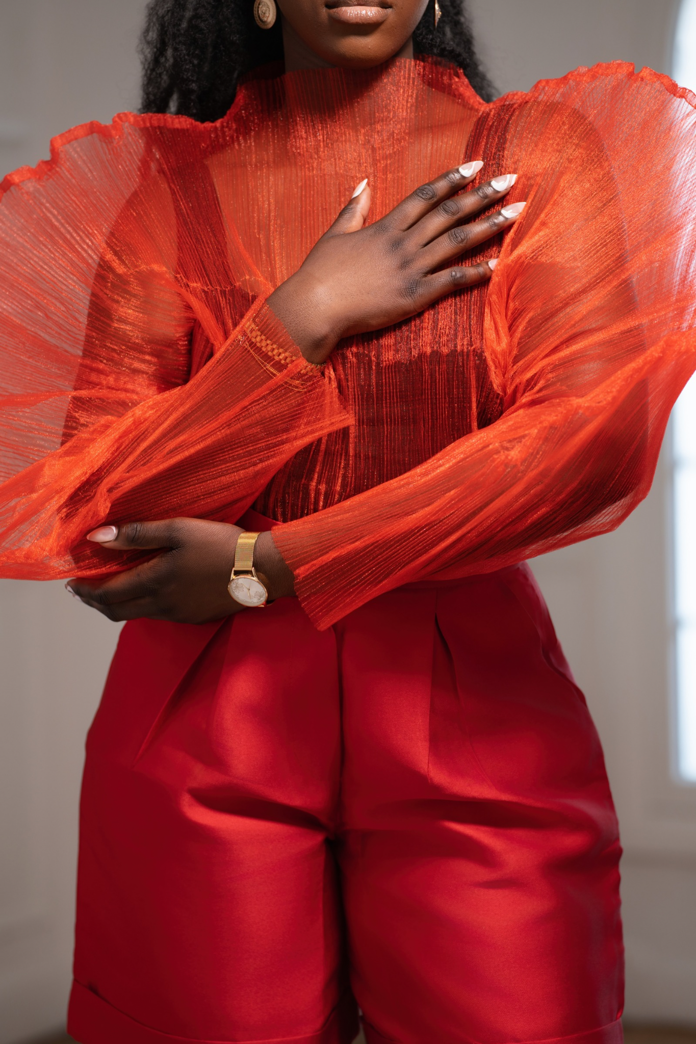 PLEATED SET