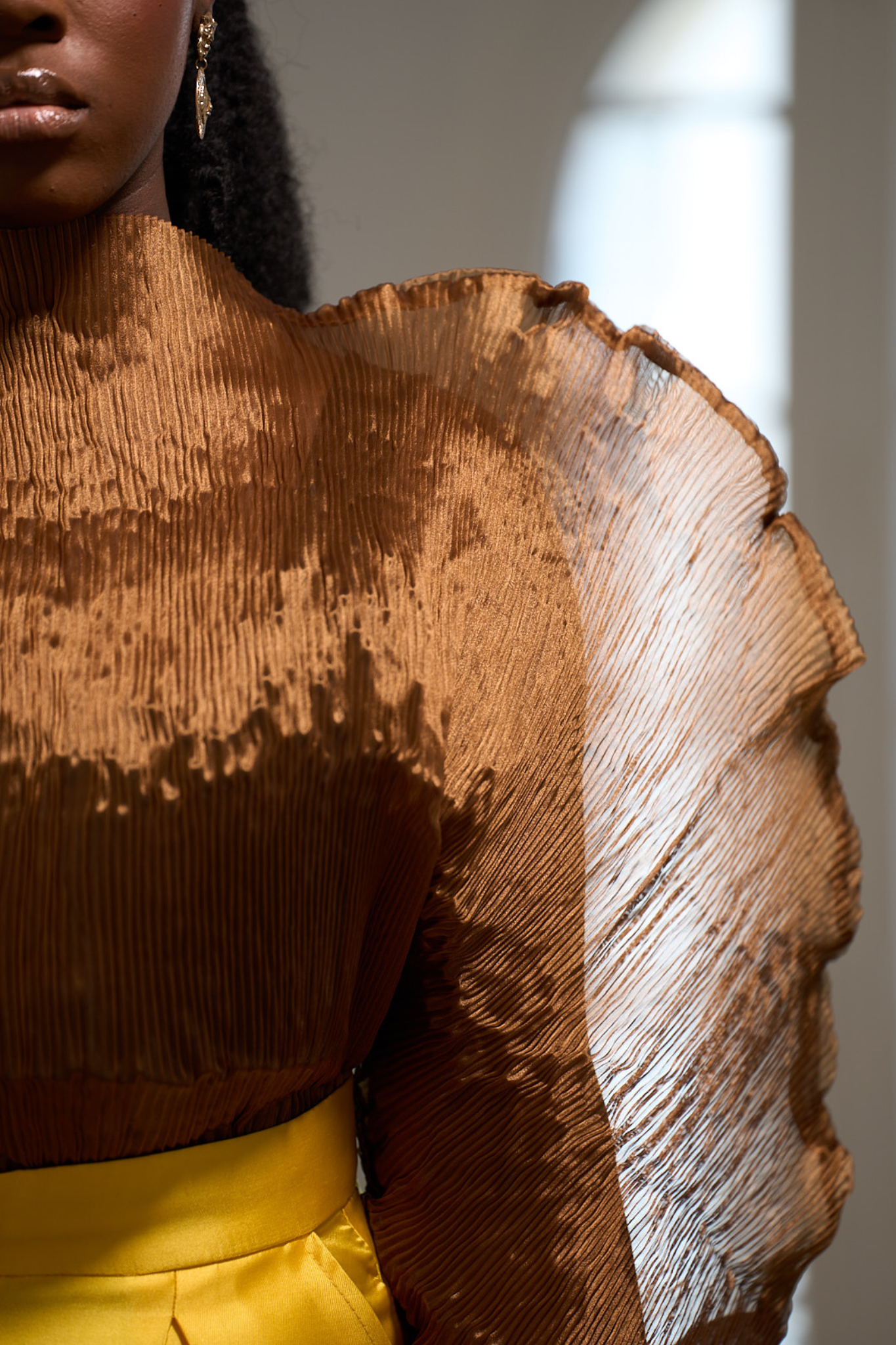 PLEATED TOP